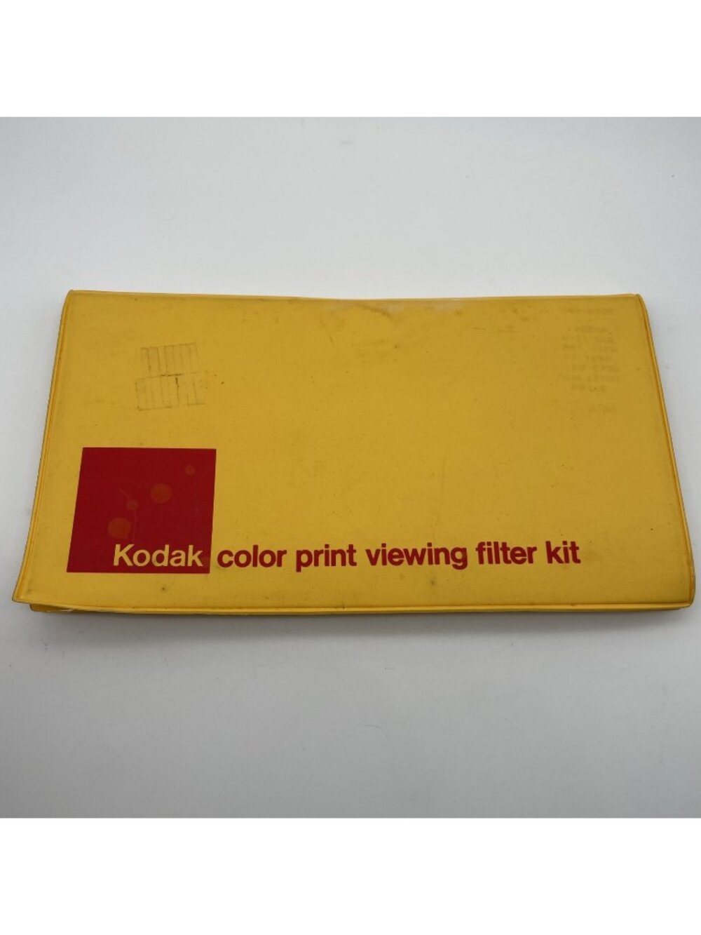 Vintage Kodak Color Print Viewing Filter Kit R-25 with 6 double-sided cards